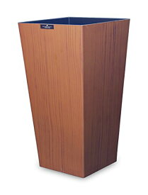 TATSU-CRAFT タツクラフト 木目 塗り ダストボックス ウッドグレイン L ブラウン チェリー 9.5L ゴミ箱 ごみ箱 おしゃれ 角型 リビング 小 キッチン ダストボックス ペール くずいれ ふたなし 日本製