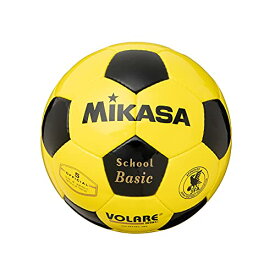 ミカサ(MIKASA) サッカーボール 5号 日本サッカー協会 検定球 (一般 大学 高生 中学生用) イエロー/ブラック 手縫いボール SVC502SBC-YBK 推奨内圧0.8(kgf/㎠)