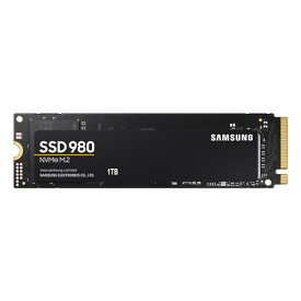 サムスン(SAMSUNG) Samsung 980 1TB PCIe Gen 3.0 4 NVMe M.2 最大 3,500MB/秒 内蔵 SSD MZ-V8V1T0B/EC 国内正規保証品