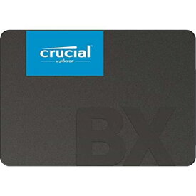 Crucial ( クルーシャル ) 480GB 内蔵SSD BX500SSD1 シリーズ 2.5インチ SATA 6Gbps CT480BX500SSD1 海外パッケージ