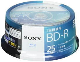 ソニー ブルーレイディスク BD-R 25GB (1枚あたり地デジ約3時間) 1回録画用 30枚入り 4倍速ダビング対応 ケース無し 30BNR1VJPP4