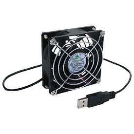 タイムリー USBファン 80mm角ファンモデル BIGFAN80U for Men