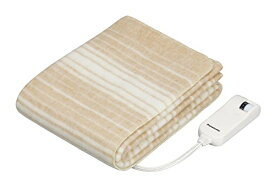 パナソニック 電気しき毛布 シングル 140 85cm 丸洗い可 室温センサー付 ベージュ DB-U31S-C