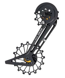 ケーシーエヌシー(KCNC) 超軽量 ビッグプーリーキット ビッグジョッキーホイールシステム Dura-Ace 9100/9150 ステンレスベアリング ブラック