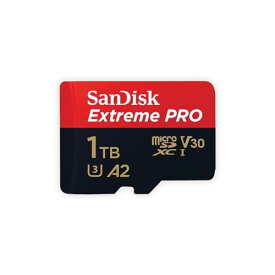 マイクロSD 1TB サンディスク Extreme PRO microSDXC A2 SDSQXCZ-1T00 海外パッケージ品