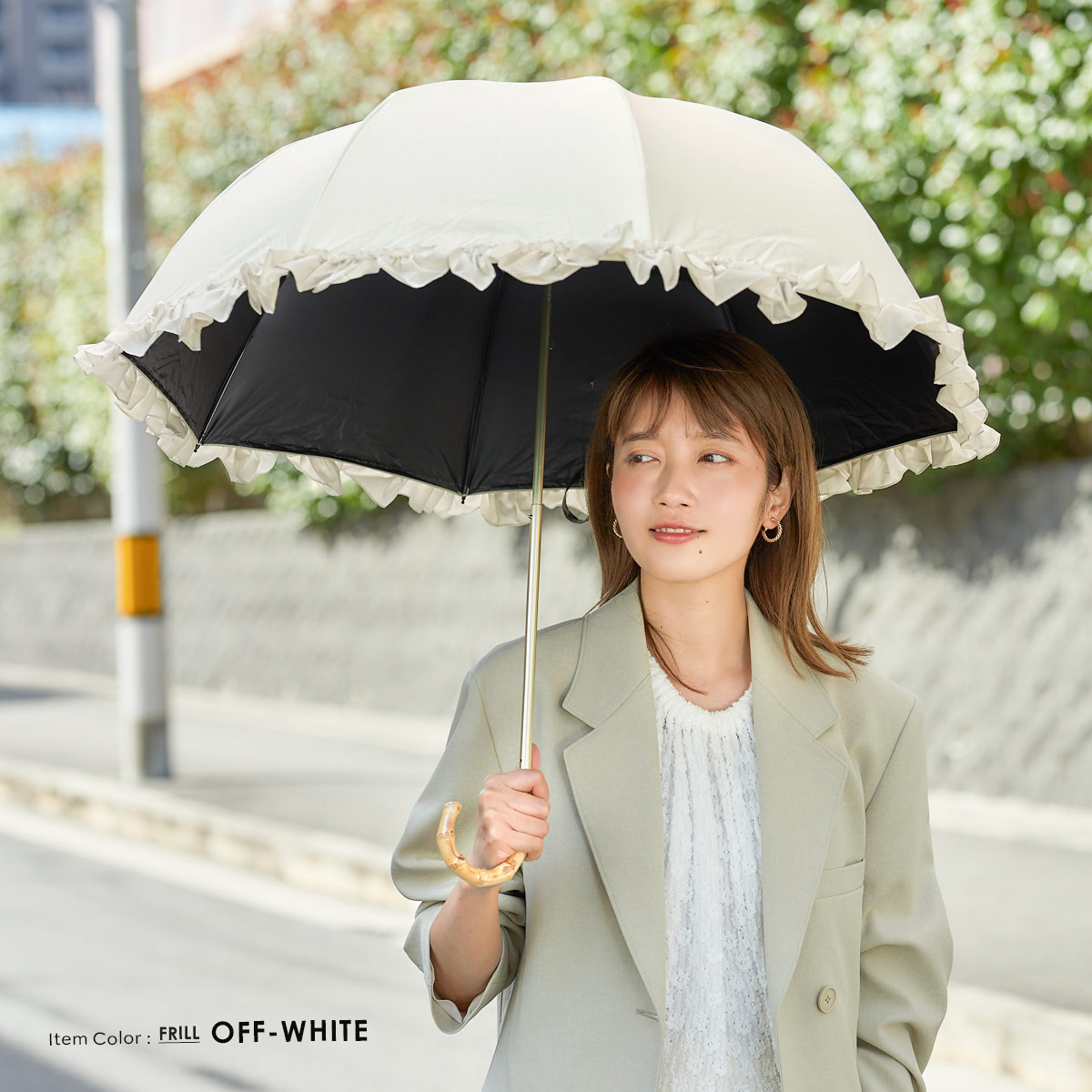 黒 晴雨兼用 折りたたみ傘 折り畳み式傘 撥水加工 遮光 UVカット 日傘 韓国 通販