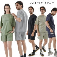 【21%OFF】★OT ARMYRICH ストレッチナイロンTシャツセットアップ メンズ 春夏用 薄手 通気性 ストレッチ…