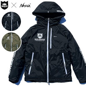 ナンガ ダウンジャケット バスブリゲード ジャケット NANGA x Bass Brigade AURORADOWN JACKET バスフィッシング デプス バス釣り アウトドア ナンガジャケット 送料無料