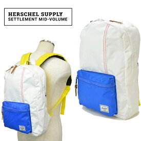 【割引クーポン配布中】 Herschel Supply ハーシェル サプライ Settlement Mid-Volume リュック バックパック バッグ Studio Collection 【売り尽くし】