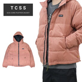 【割引クーポン配布中】 TCSS ティーシーエスエス ジャケット SOS CORD PUFFER JACKET ダウンジャケット メンズ アウター ブルゾン M-XL JK2221 【バーゲン】