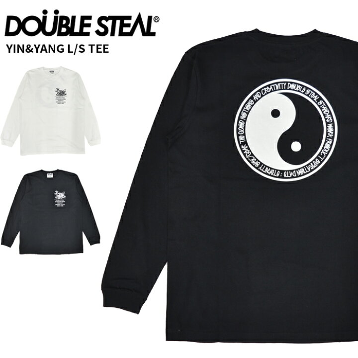 楽天市場】DOUBLE STEAL ダブルスティール ロンT YIN & YANG L/S TEE 