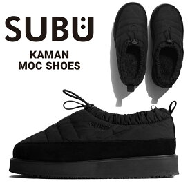 【割引クーポン配布中】 SUBU KAMAN MOC SHOES スブ カマン モックシューズ SANDAL ブーツ スニーカー 厚底 スリッポン 秋冬のサンダル ダウン風サンダル ファー