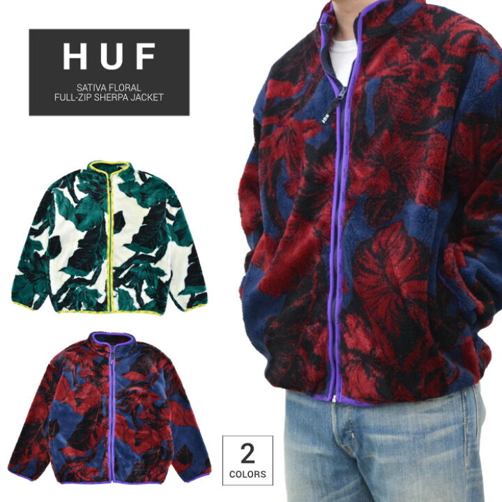 楽天市場】【割引クーポン配布中】 HUF ハフ ジャケット SATIVA FLORAL 