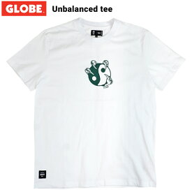 【割引クーポン配布中】 GLOBE グローブ Tシャツ Unbalanced Tee 半袖 カットソー トップス メンズ M-XL ホワイト GB02330001 【単品購入の場合はネコポス便発送】