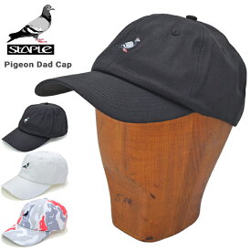 【割引クーポン配布中】 STAPLE ステイプル キャップ PIGEON DAD CAP 帽子 ストラップバックキャップ 6パネルキャップ CAP 2105X6590 【セール】