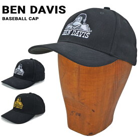 【割引クーポン配布中】 BEN DAVIS ベンデイビス キャップ BASEBALL CAP 帽子 スナップバックキャップ 6パネルキャップ USAモデル 9290 9291