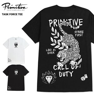 �y�����N�[�|���z�z���z PRIMITIVE × CALL OF DUTY �v���~�e�B�u × �R�[���I�u�f���[�e�B T�V���c TASK FORCE S/S TEE ���� �J�b�g�\�[ �g�b�v�X �����Y M-XL �u���b�N �z���C�g �y�P�i�w���̏ꍇ�̓��[��