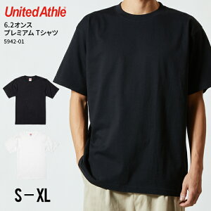 United Athle ���i�C�e�b�h�A�X�� 6.2�I���X �v���~�A�� T�V���c ���� �J�b�g�\�[ �g�b�v�X �����Y ���f�B�[�X ���j�Z�b�N�X �z���C�g �u���b�N S-XL 5942-01 �y���[���֑Ή��z
