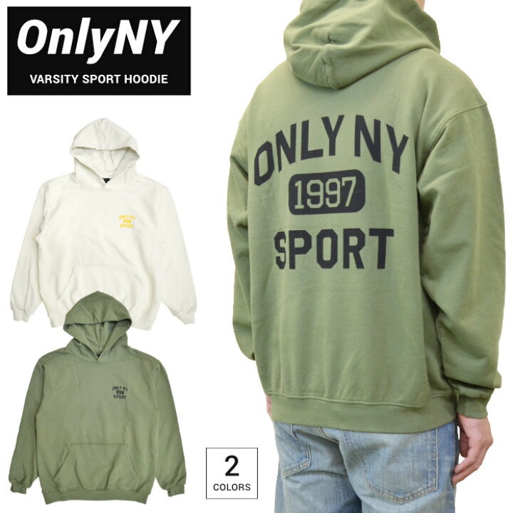 楽天市場】ONLY NY オンリーニューヨーク パーカー VIRSITY SPORT 