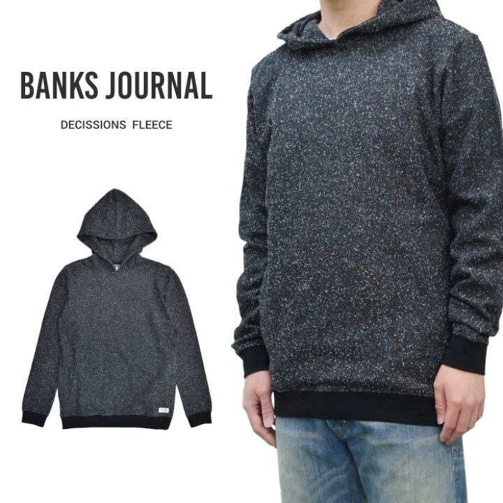 楽天市場】BANKS JOURNAL バンクス ジャーナル パーカー DECISSIONS 