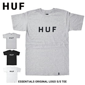 【割引クーポン配布中】 HUF ハフ ORIGINAL LOGO S/S TEE ESSENTIALS Tシャツ 半袖 メンズ クルーネックTシャツ ティーシャツ ストリート スケート 【単品購入の場合はネコポス便発送】【バーゲン】