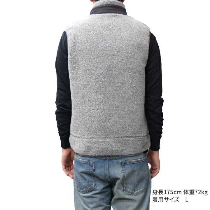 楽天市場】ROKX ロックス BERBER VEST ボアベスト フリースベスト 