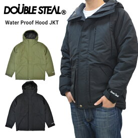 【割引クーポン配布中】 DOUBLE STEAL ダブルスティール WATER PROOF HOOD JACKET 中綿ジャケット マウンテンパーカー アウター メンズ ストリート 【在庫一掃】