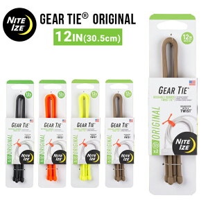 �y�����N�[�|���z�z���z NITEIZE �i�C�g�A�C�Y �M�A�[�^�C �I���W�i�� 12�C���` GEAR TIE ORIGINAL 12INCH 2�{���� �����O�b�Y �y���[���֑Ή��z