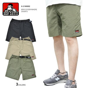 BEN DAVIS �x���f�C�r�X BEN'S EVERYWHERE SHORTS �i�C���� �V���[�c �V���[�g�p���c �n�[�t�p���c C-2180002 M-L �u���b�N �x�[�W�� �J�[�L �y�P�i�w���̏ꍇ�̓��[���֔����z�y�o�[�Q���z