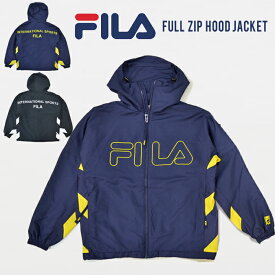 【クーポン利用で最大1,000円OFF】 FILA HERITAGE フィラ ヘリテージ FULL ZIP HOOD JACKET トラックジャケット ナイロンジャケット トラックフーディー メンズ アウター ブルゾン ストリート FM9701 【バーゲン】