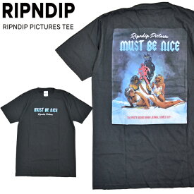 【割引クーポン配布中】 リップンディップ Tシャツ RIPNDIP PICTURES TEE 半袖 カットソー クルーネックTシャツ ティーシャツ ストリート スケート メンズ 【単品購入の場合はネコポス便発送】