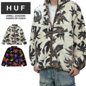 yN[|zzz HUF nt WPbg LOWELL JACQUARD SHERPA ZIP FLEECE JACKET t[XWPbg {AWPbg AE^[ u] Y M-XL i` }` FL00191 yo[Qz