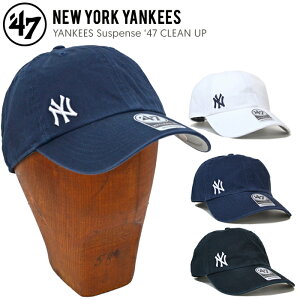 47 �L���b�v '47 �t�H�[�e�B�[�Z�u�� YANKEES SUSPENSE 47 CLEAN UP CAP �N���[���i�b�v �L���b�v �X�q �X�g���b�v�o�b�N�L���b�v �����Y ���f�B�[�X ���j�Z�b�N�X �����L�[�X