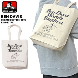 �x���f�C�r�X �L�����o�X �g�[�g�o�b�O BEN DAVIS ORGANIC CANVAS TOTE BAG �� �G�R�o�b�O BDW-8379A bendavis �y���[���֔����ő��������z