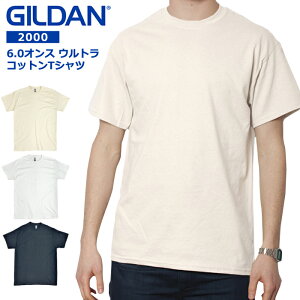 �M���_�� 6.0�I���X �E���g���R�b�g�� T�V���c GILDAN Ultra Cotton 6.0 oz Short Sleeve T-Shirt 2000 ���� �J�b�g�\�[ �g�b�v�X ���nT�V���c S-2XL �y���[���֑Ή��z