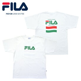 【割引クーポン配布中】 FILA HERITAGE フィラ ヘリテージ Tシャツ S/S GRAPHIC T-SHIRT 半袖 カットソー メンズ M-XL ホワイト FS3128 【単品購入の場合はネコポス便発送】【バーゲン】