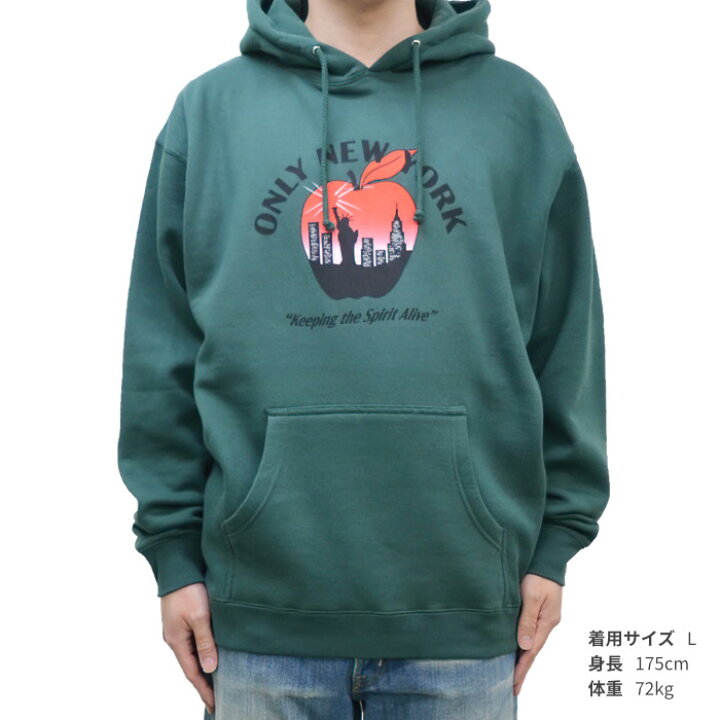 楽天市場】ONLY NY オンリーニューヨーク パーカー NY SPIRIT HOODIE