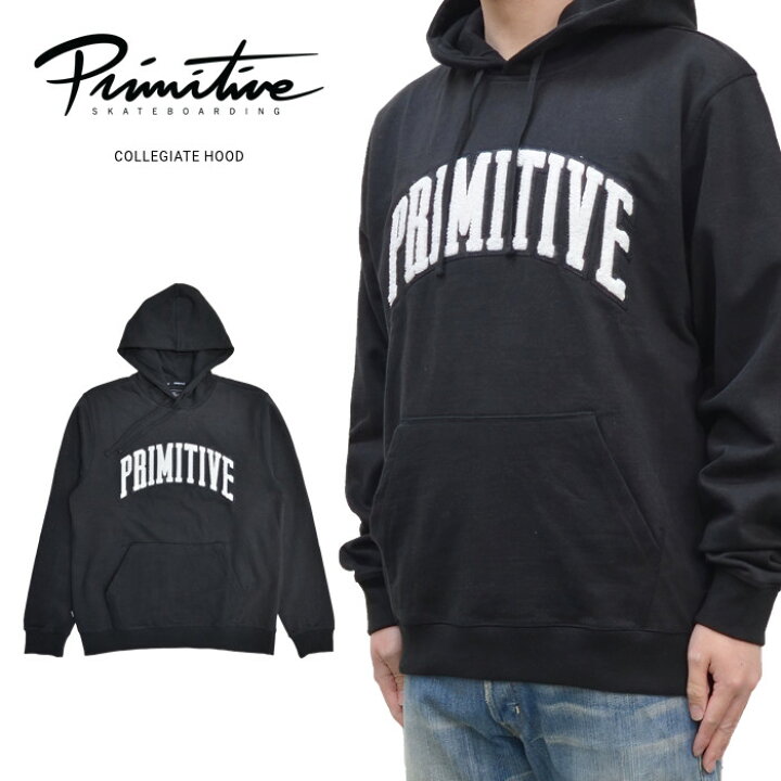 楽天市場】PRIMITIVE プリミティブ パーカー COLLEGIATE HOOD 