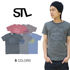 【割引クーポン配布中】 STL エスティーエル Circle Logo S/S TEE Tシャツ メンズ サークルロゴ 半袖 ティーシャツ【ネコポス対応可】【売り尽くし】