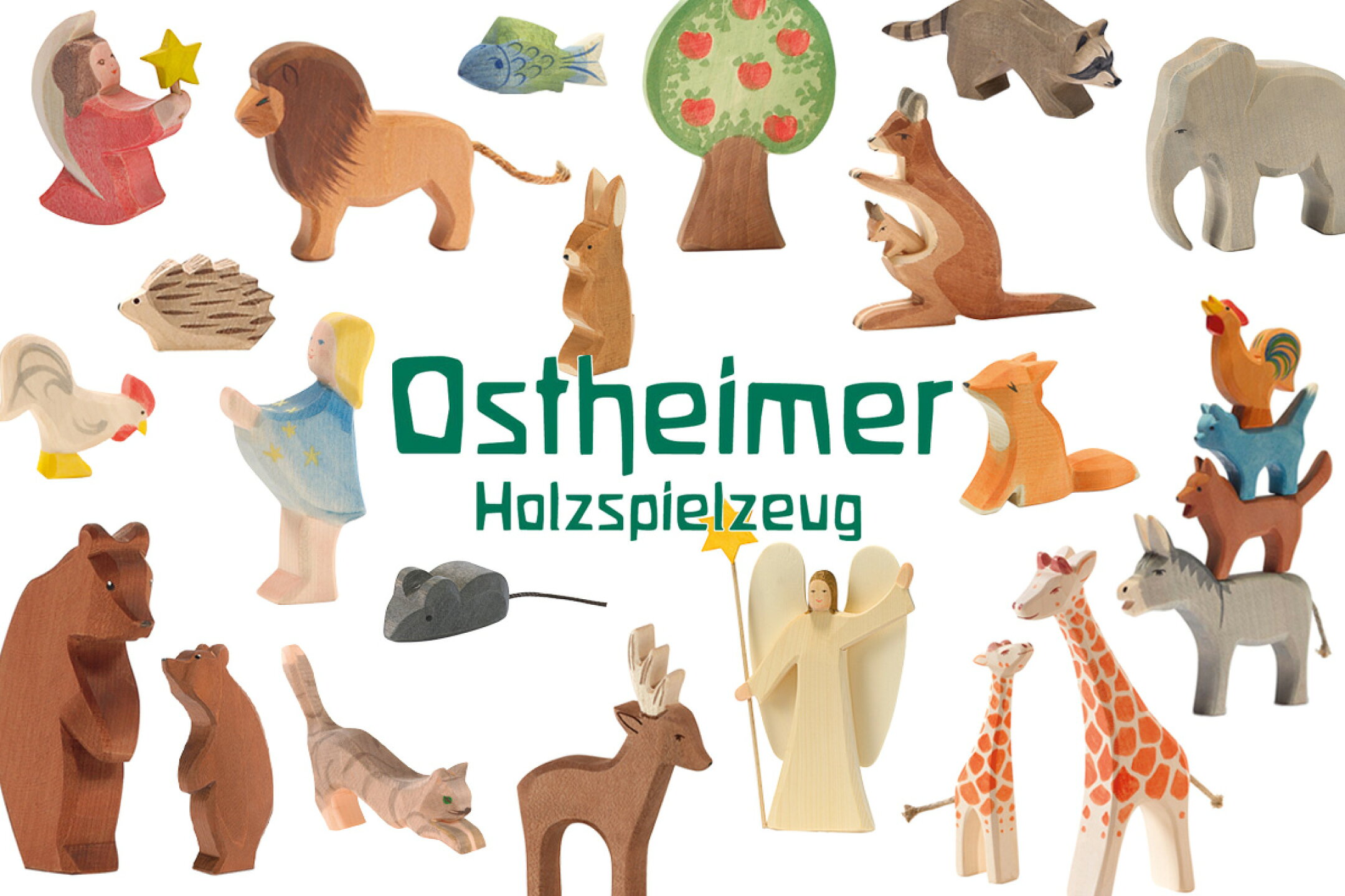 オストハイマーの木製オブジェ