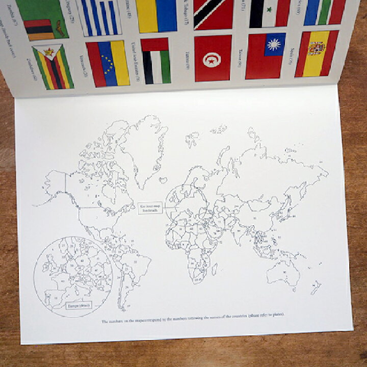 楽天市場 アメリカ出版 世界の国旗 ステッカーブック シール ステッカー 国旗 絵本 塗り絵 ぬり絵 知育 子供 おもちゃ 学習 メール便対象品 Slowworks