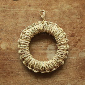 松野屋 鍋敷き 日本製 ワラ釜敷き 小 【メール便対象品】