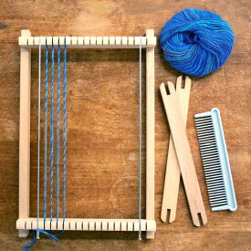 織り機 手織り機 編み機 女の子 誕生日 知育玩具 おもちゃ 手芸 ドイツ Gluckskafer グリュックスケーファー ミニ織り機