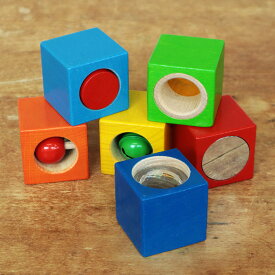 積み木 ラトル おもちゃ 木製 知育玩具 ブロック ベビー キッズ 出産祝い ドイツ HABA ハバ べビーブロック ディスカバリー