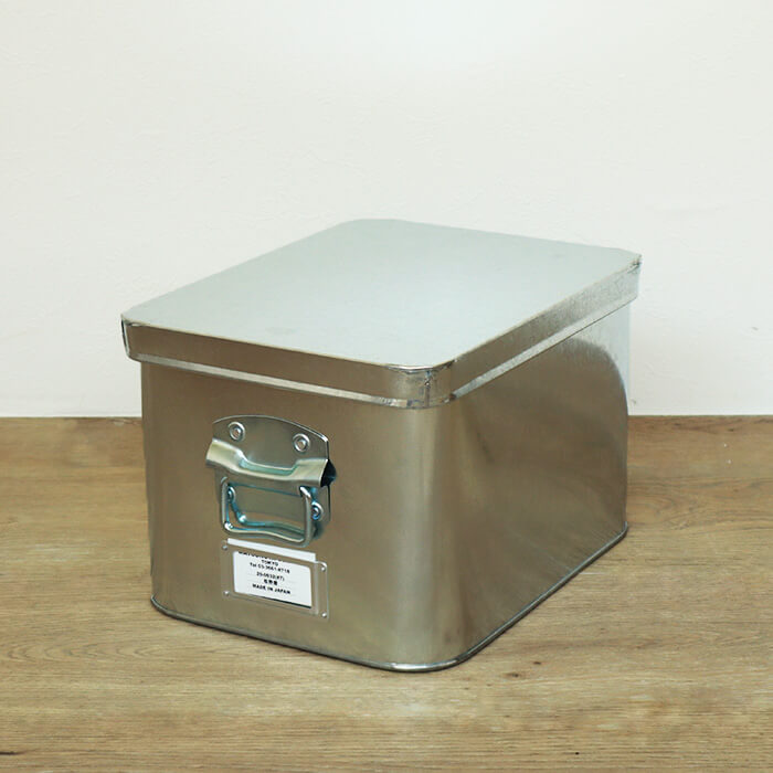 米びつや収納ボックスに！松野屋の日本製トタンケース。 日本製 松野屋 トタン 米びつ 7kg 収納 キッチン ケース ツールボックス