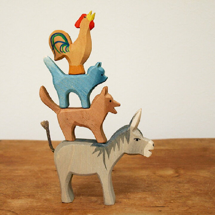 楽天市場】Ostheimer オストハイマー 木製 フィギュア ブレーメンの  