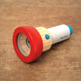 万華鏡 カレイドスコープ おもちゃ 木製 自由研究 外遊び 知育玩具 かわいい PLAN TOYS プラントイ カレイドスコープ