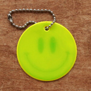 リフレクター キーホルダー グリミス おしゃれ 大人 反射板 入学 スウェーデン Glimmis グリミス リフレクター スマイリー 【メール便対象品】