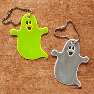 リフレクター キーホルダー グリミス おしゃれ 大人 反射板 入学 スウェーデン Glimmis グリミス リフレクター スマイルゴースト 【メール便対象品】