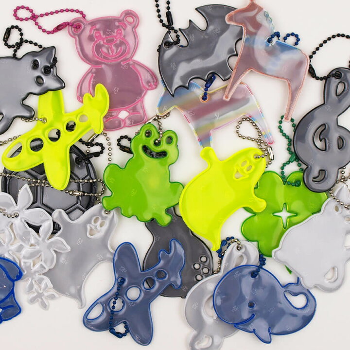 美品 リフレクター キーホルダー グリミス おしゃれ 大人 反射板 入学 スウェーデン Glimmis ダーラナホース メール便対象品 Materialworldblog Com